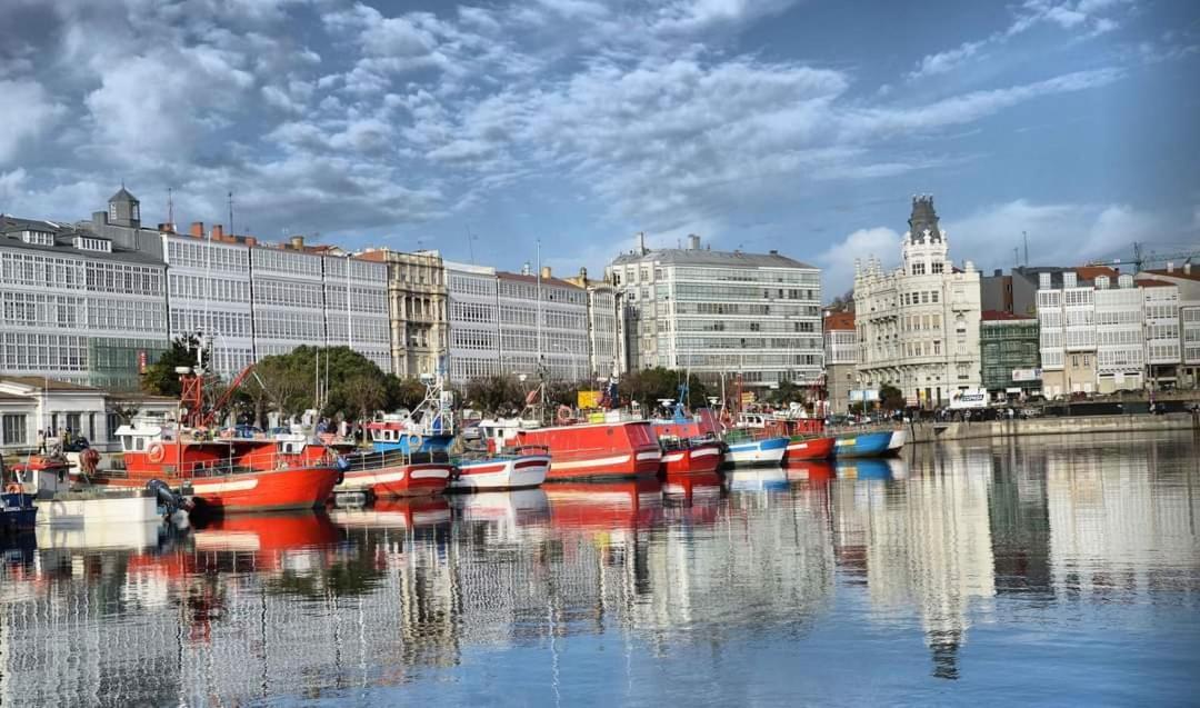 Apartamentos A Coruña Dış mekan fotoğraf